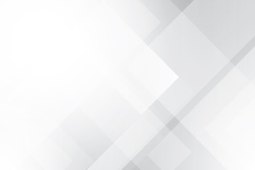 Abstract geometric white and gray color background. Vector, illustration.	