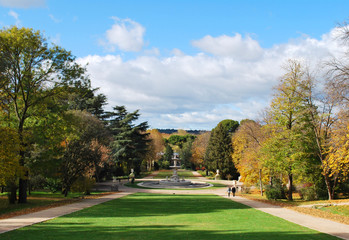 Jardín Campo del Moro en Madrid