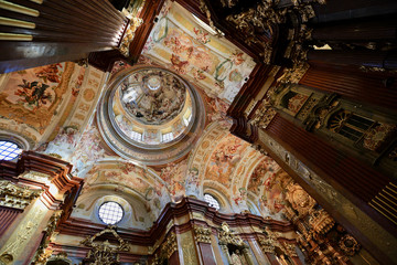 Ceiling decoration Melk Abbey
