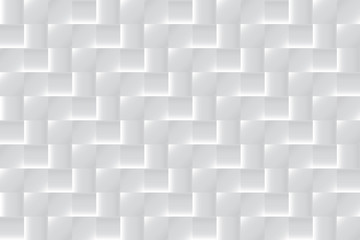 Abstract geometric white and gray color background. Vector, illustration.	