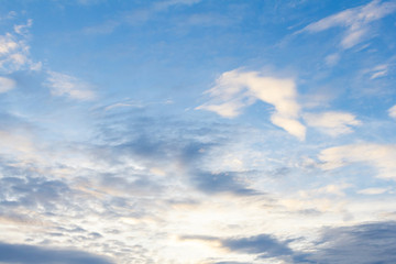 Naklejka na ściany i meble blue sky background with cloud