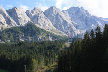 View of mountains