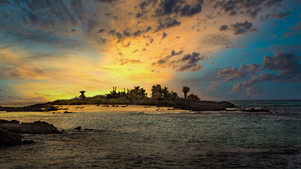 Sunset on the Galapagos