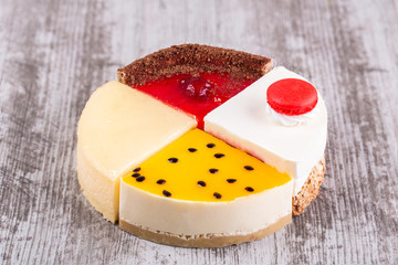 Mini-assorti from cheesecakes