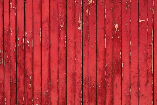 red rustic wood background