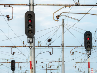 Railroad topic, traffic lights