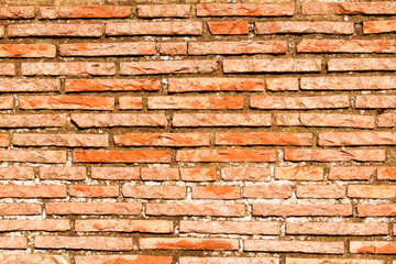 Old brick wall; Red brick wall background