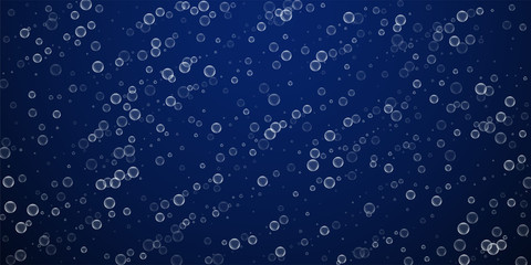 Soap bubbles abstract background. Blowing bubbles 