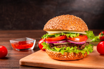 Classic hamburger