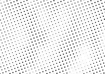 Abstract halftone dotted background. Monochrome grunge pattern with dot and circles.  Vector modern pop art texture for posters, sites, business cards, cover, postcards, labels, stickers layout.