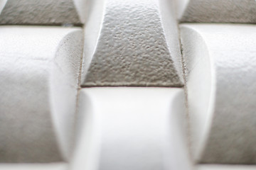 TEXTURE OF FACADE OF ITALIAN BUILDING, CLOSE UP