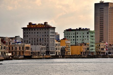 beautiful corners and colorful streets, five hundredth anniversary of Havana, sunset from the Malecon