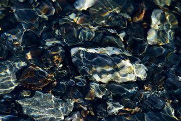 Marble Stones in Water
