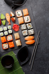 Japanese sushi set
