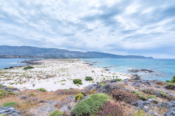 Elafonissi, lagon d'Elafonissi, Crète