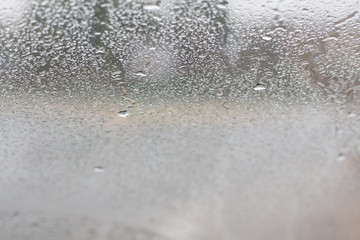 texturas de agua, gotas en cristal, tonos grises