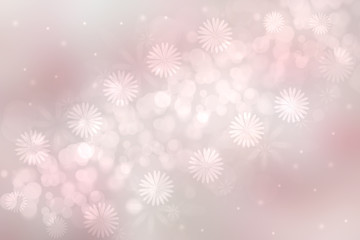 Valentines or wedding day card template. Abstract delicate love romantic holiday light pink background texture with white daisy flowers. Beautiful backdrop with space.