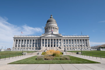 Obraz premium Utah State Capitol, Slat Lake City, Utah, United States