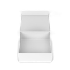 Blank magnetic box package