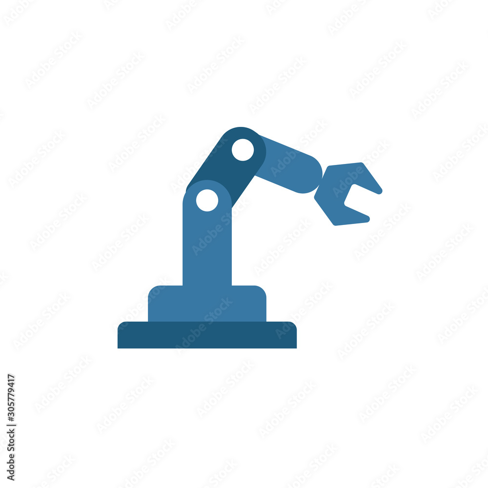 Poster automation icon. colored simple elements from industry 4.0 collection