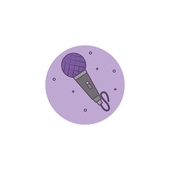 microphone instrument detailed style icon