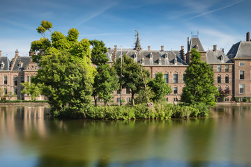 Obraz premium Dutch parliament buildings in The Hague