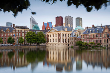 Dutch parliament buildings in The Hague