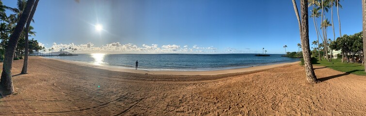 beach on a sunny day