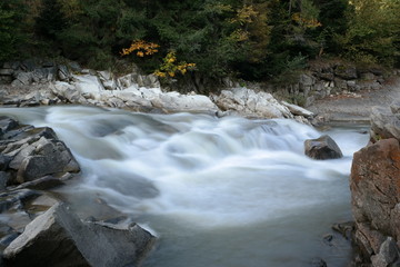waterfall in forest