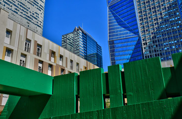 La Defense; France - may 25 2017 : La Defense district