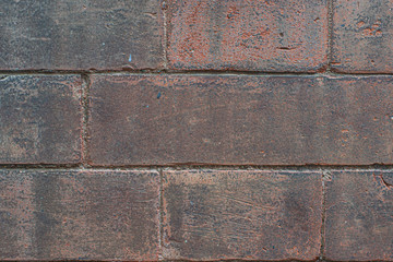 stunning old brick wall texture in Italy, bellisssimo muro antico fatto di mattoni