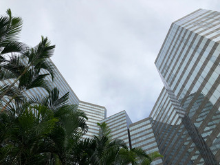 Modern Buildings in Hong Kong