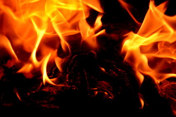  Blurred photo of fire as an abstract graphic resource.