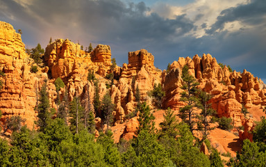Court of the Patriarchs, Zion National Park, Springdale, Utah, USA