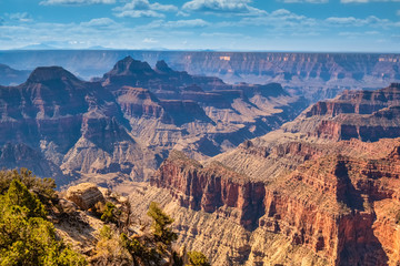 Cape Royal, the southernmost viewpoint along the North Rim Scenic Drive, Grand Canyon National Park, Arizona, USA