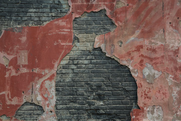 kaputte Wand