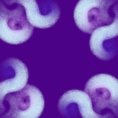 Abstract purple frame background with chalk textured lines