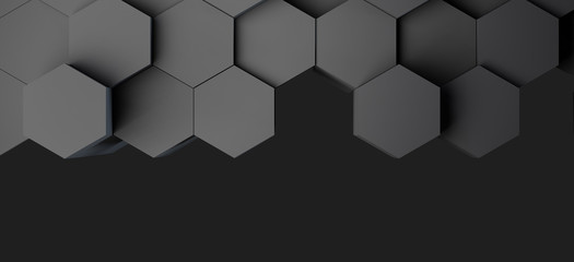 abstract grey honeycomb hexagonal background and wallpaper with empty space for text or brand. illustrazione a nido d'ape con spazio bianco per il testo o il logo 