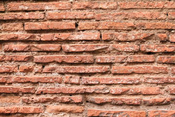 Old brick wall; Red brick wall background