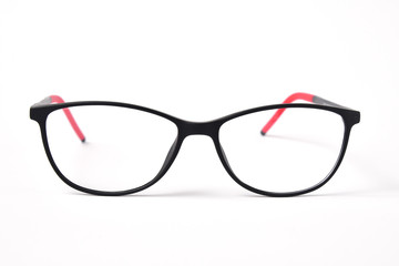 Glasses for child or kids on white background