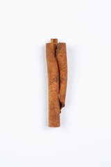 Detailshot of a single object on white ground, perfect for cropped objects, top view