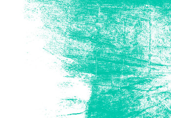 white winter and blue hand painted brush grunge background texture