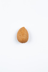 Detailshot of a single object on white ground, perfect for cropped objects, top view