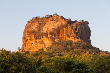 Rocher de Sigiriya au Sri Lanka