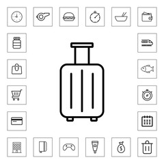 Luggage icon for web and mobile