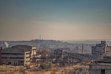 Ruins of an abandoned factory
