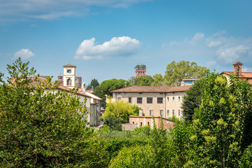 Fototapeta na wymiar Lucca en Italie