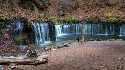 Shiraito Falls in Japan 