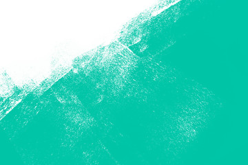 white winter and blue hand painted brush grunge background texture