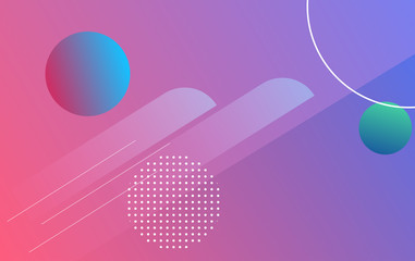 modern abstract background, dynamic shapes competition